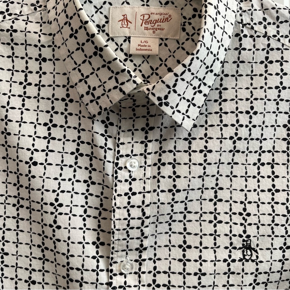 Original Penguin Patterned Button-Up - image 3